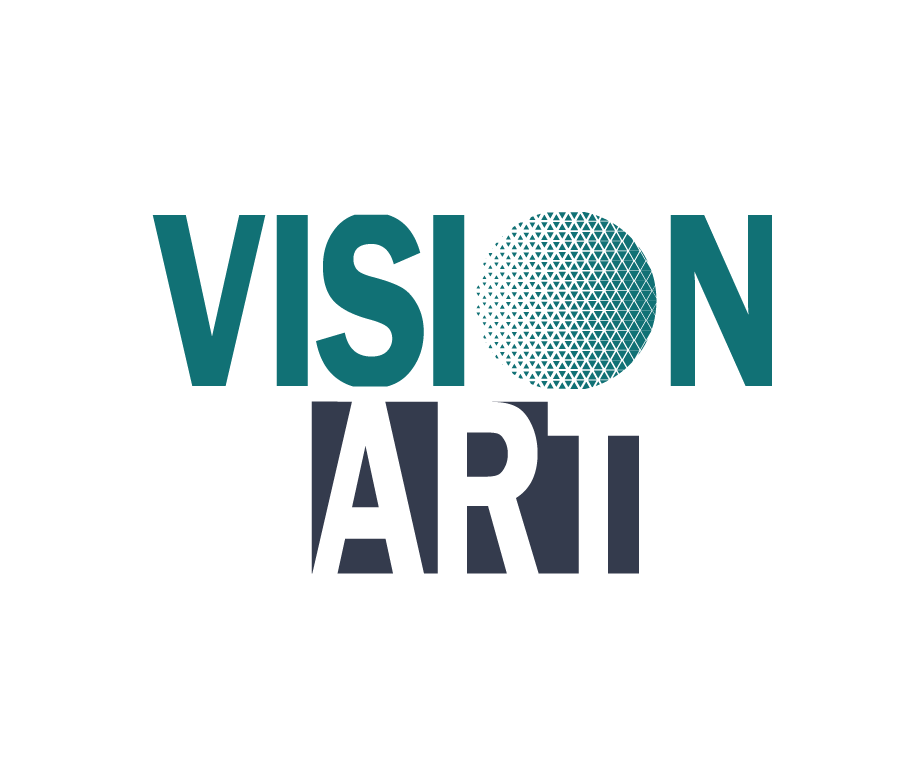 لوگو ویژن آرت- vision art logo