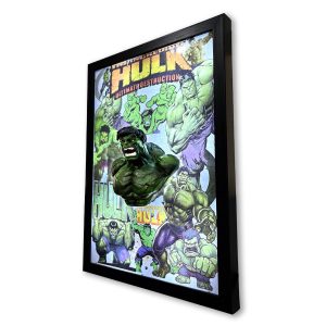 تابلو سه بعدی بک لایت Hulk