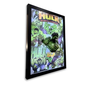 تابلو سه بعدی بک لایت Hulk