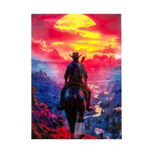 متال پوستر Red Dead