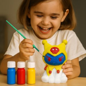 عروسک رنگ‌آمیزی رنگارت مدل کرومی