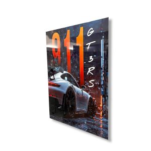 متال پوستر با طرح Porsche 911