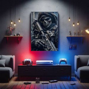 متال پوستر اختصاصی با طرح بازی خفن Call of Duty