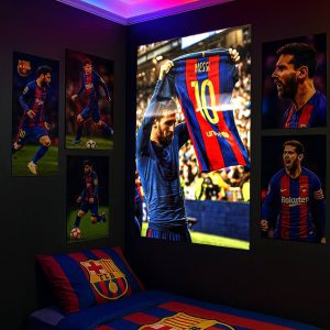 متال پوستر اختصاصی با طرح Lionel Messi