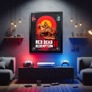 تابلو سه‌بعدی Red Dead Redemption II