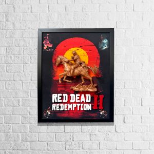 تابلو سه‌بعدی Red Dead Redemption II