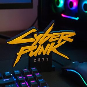 استند لوگو Cyberpunk 2077