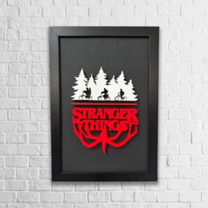 تابلو سهبعدی سریال Stranger Things
