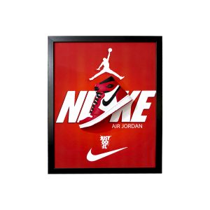 تابلو سه بعدی طرح کفش جردن Air Jordan