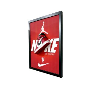 تابلو سه بعدی طرح کفش جردن Air Jordan